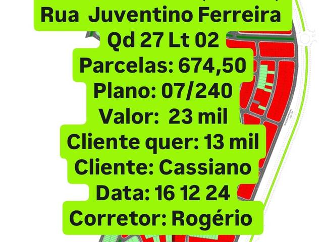 #100 - Área para Venda em Rio Verde - GO